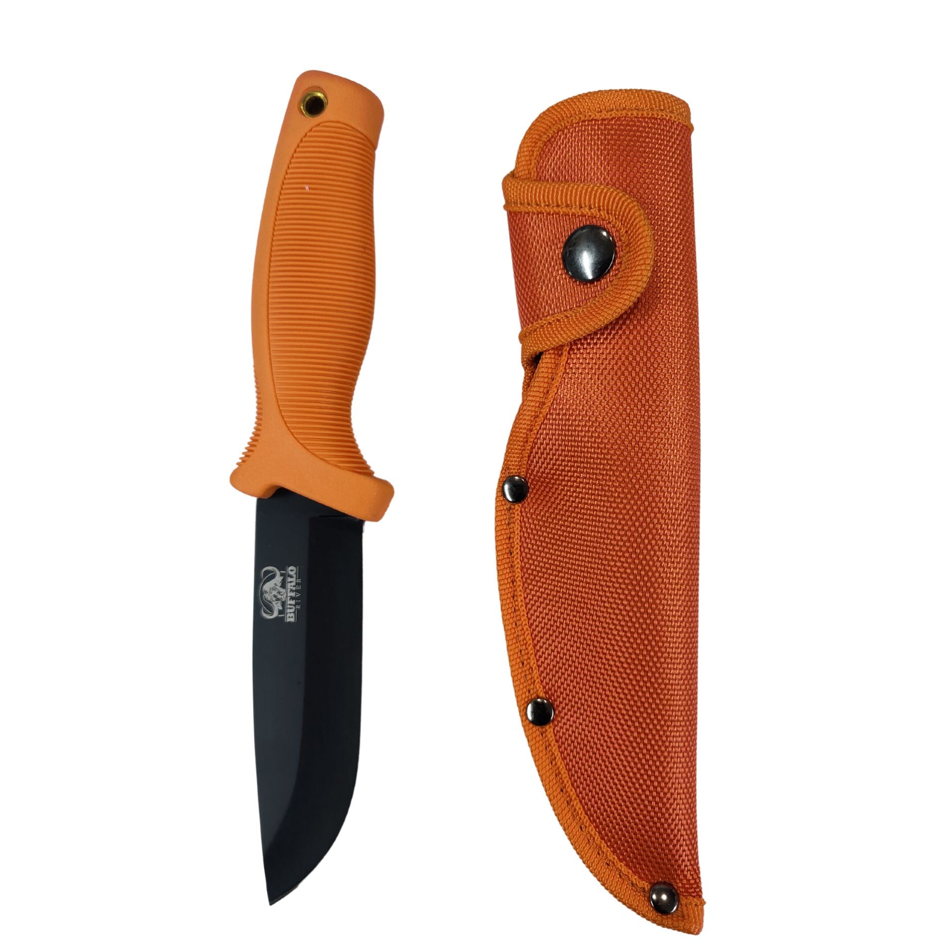 Buffalo River Maxim Skinner 4.5" Knife in Blaze Orange