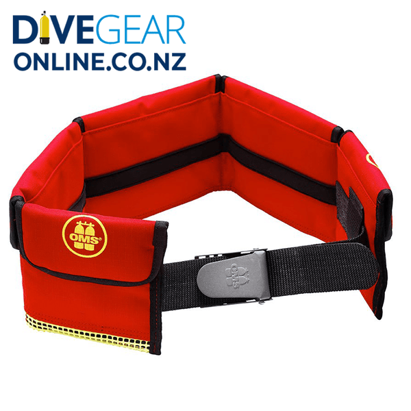Weight Belt with Pockets OMS Diving Belt