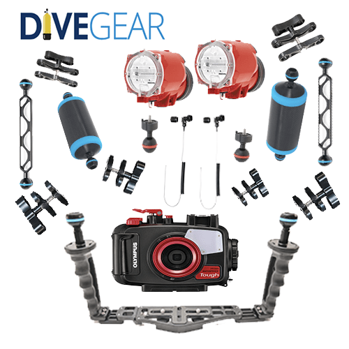 Olympus TG6 Underwater Camera Package