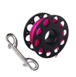 30m Finger Spool for Scuba Diving SMB in Pink