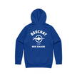 Beuchat Hoodie in Blue back logo