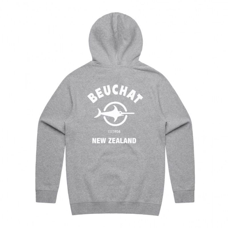 Beuchat Grey Hooded Sweat Shirt