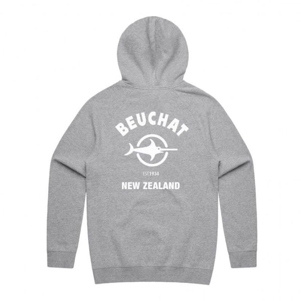 Beuchat Grey Hooded Sweat Shirt