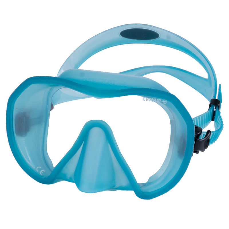 Beuchat Maxlux S Mask Clear Blue