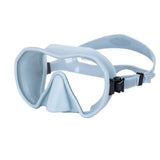 Beuchat Maxlux Scuba and Freediving Mask in light blue