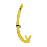 Beuchat Freedive Spy Snorkel in yellow