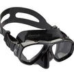 Cressi Focus Scuba Diving Mask with black frame and black skirt