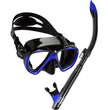 Cressi Ranger Mask with Tao Snorkel in Black and Blue