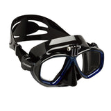 Cressi Action Mask with Go Pro Mount in Black Blue frame