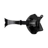 Cressi Metis Dive Mask with Go Pro Mount side on view