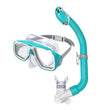 Easy Vision mask and snorkel set for kids in green