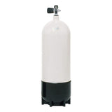 Faber Steel Dive Tank 12.2L Dumpy with valve