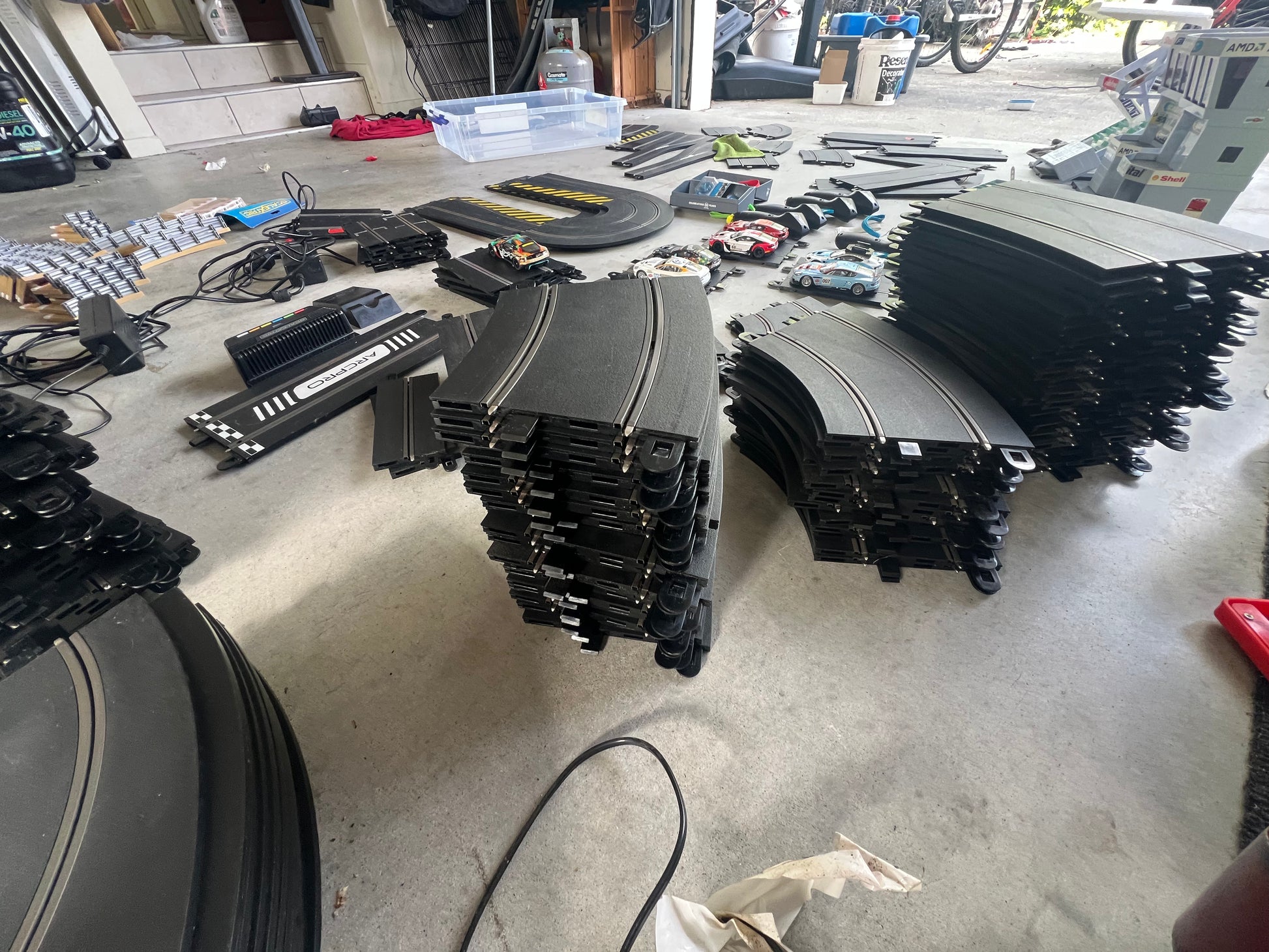 Scalextric Set - Arc Pro multi car