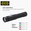 Scuba Diving Torch X Adventurer M1500 battery features