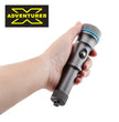 Scuba Diving Torch M1800 X Adventurer in a hand showing size