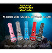 Scuba Diving Torch M1800 X Adventurer specifications