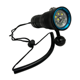 Diving video torch / flashlight wide angle
