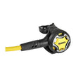 Scuba diving regulator with yellow hose on a white background, featuring the Mares brand.
