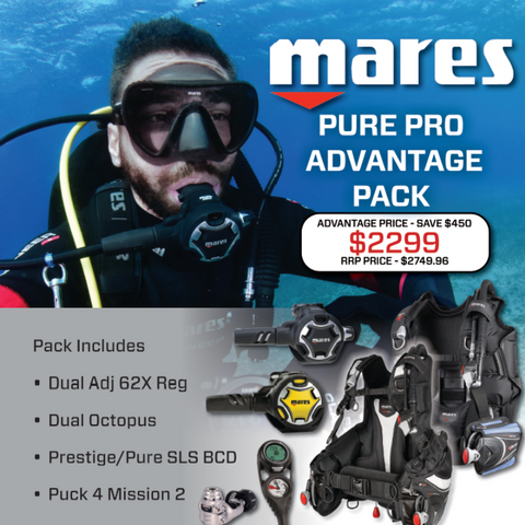 Mares Pure Pro Advantage Package