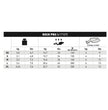 Mares BCD size chart