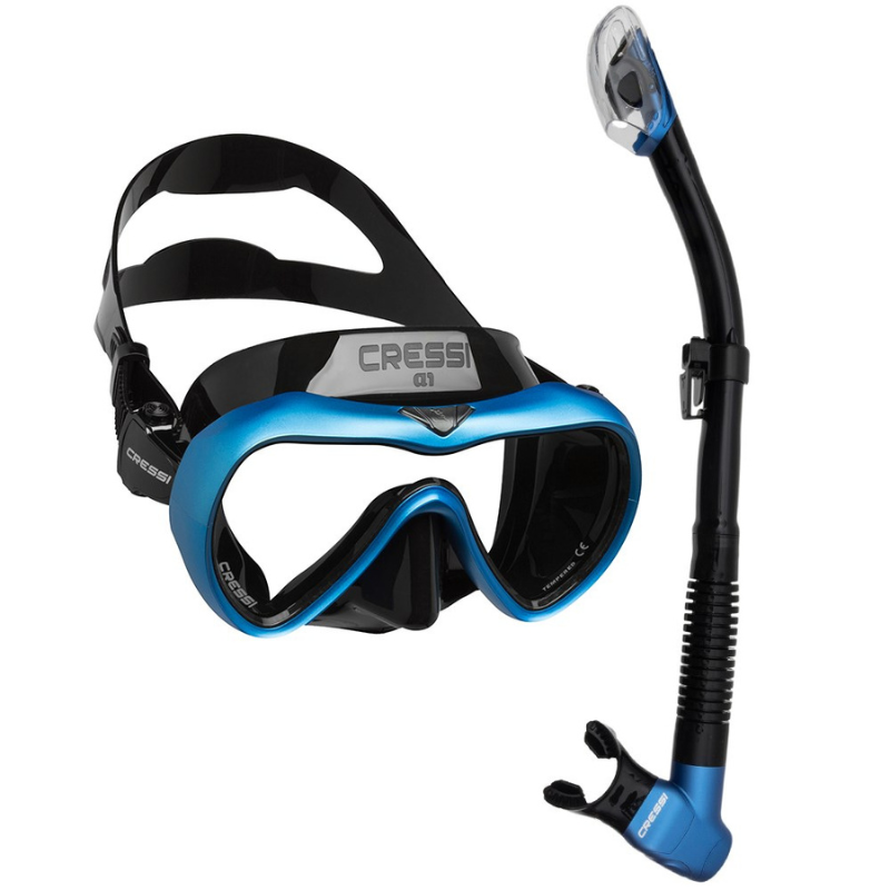 Cressi Anti Fog Mask in Blue