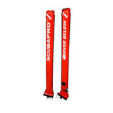 Scubapro dSMB surface marker buoy front and back