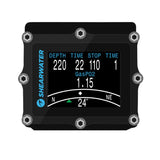 Shearwater Perdix 2 Dive computer displaying the compass