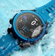 Shearwater Tern TX Freedive and Scuba diving computer in limited edition blue colour in water