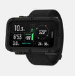 Suunto Nautic Dive Computer with the Textile strap showing dive profile screen.