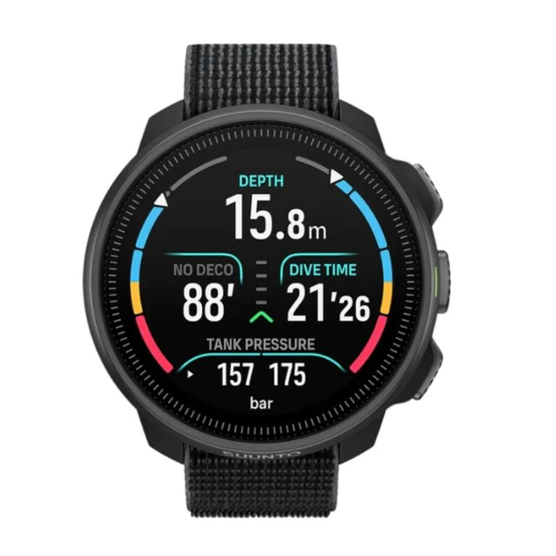 Suunto Nautic S Dive Computer Face showing dive profile information