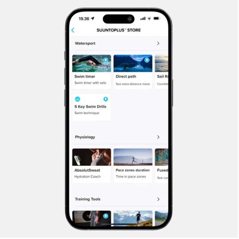 Suunto Ocean App for dive computer