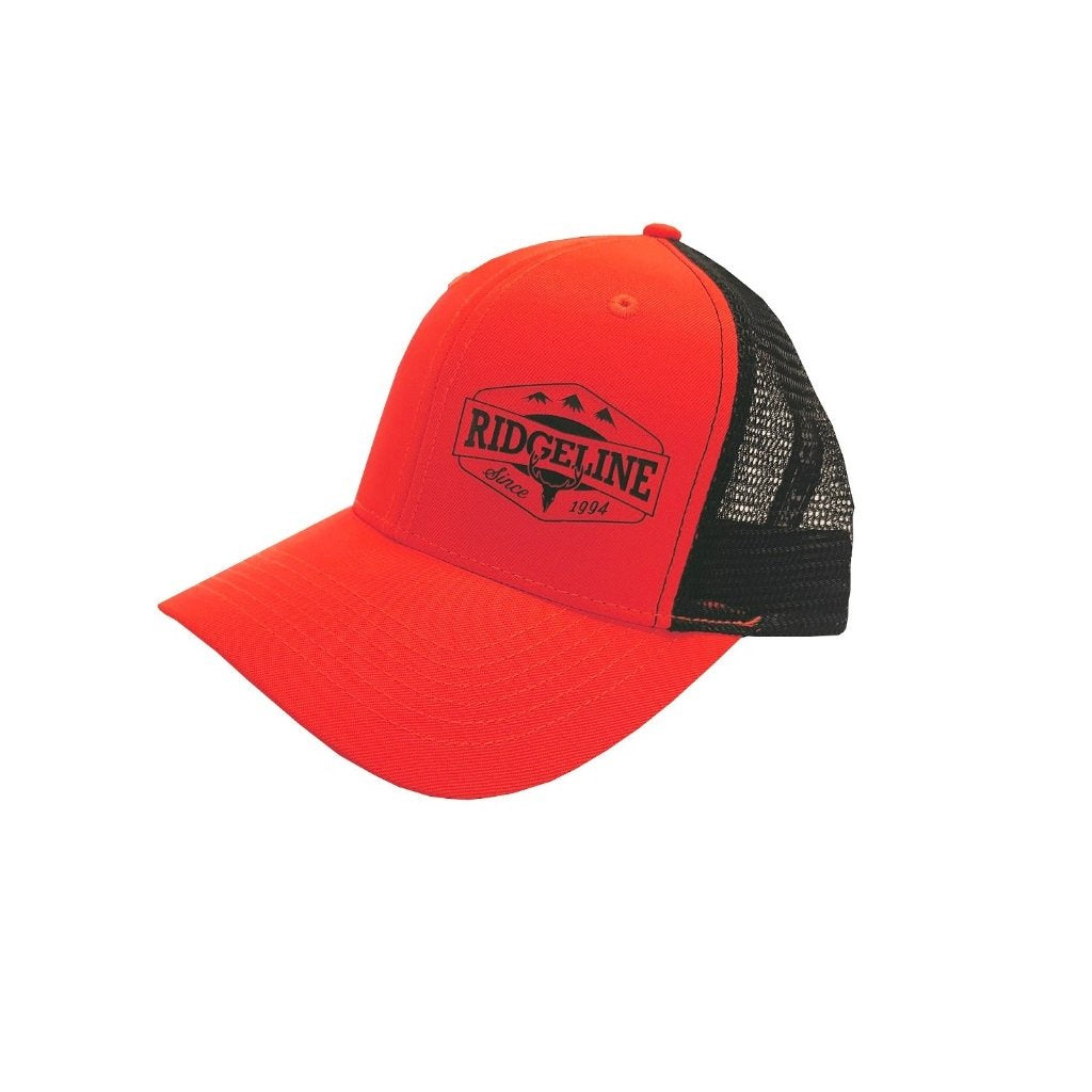 Ridgeline Trucker Cap - Blaze Orange
