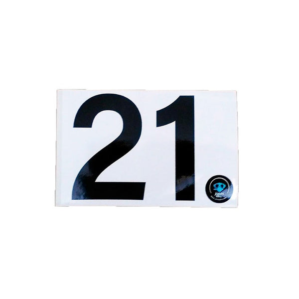 21 MOD Sticker for dive tank