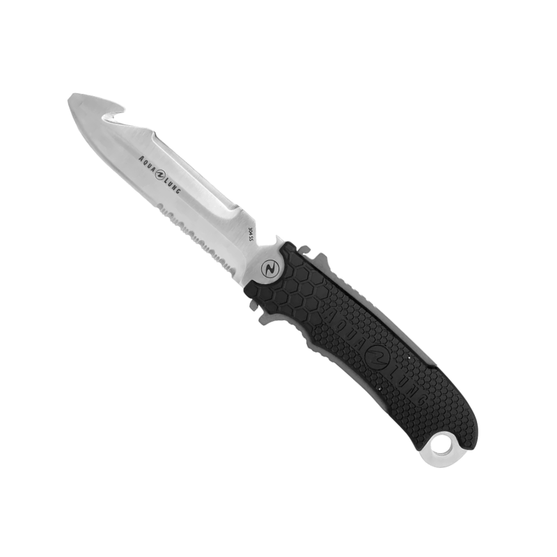 Aqualung Big Squeeze Stainless Steel Dive Knife