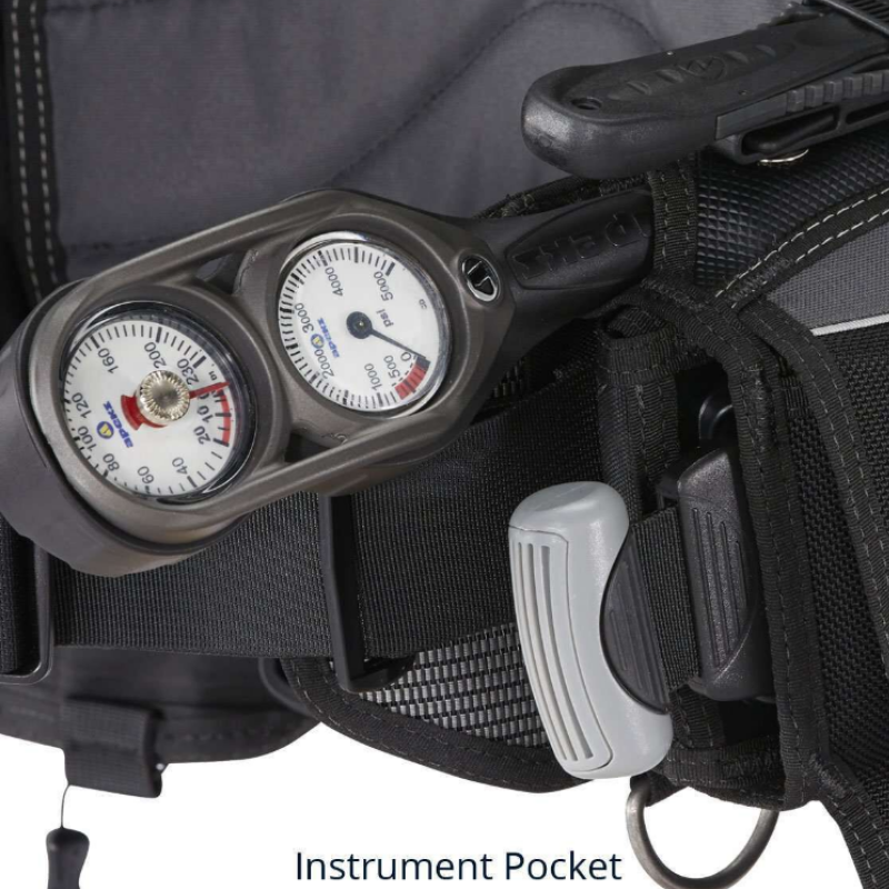 Aqualung Dimension Bouyancy Compensator Gauge Holder