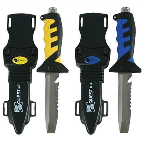Atlantis K11 Scuba Dive Knife with Leg Sheath