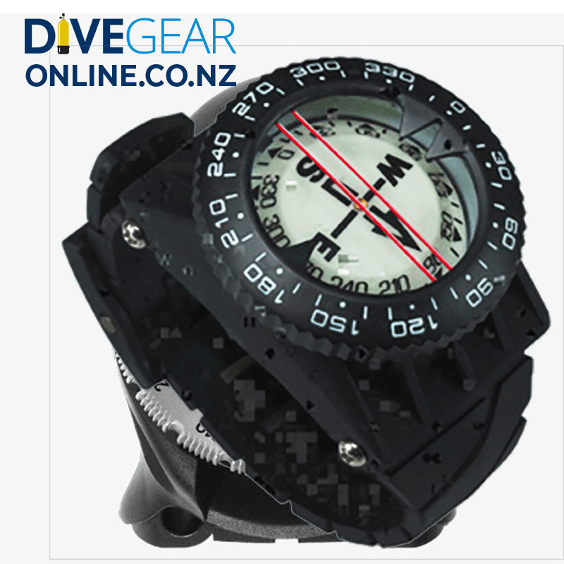 Quest C10 Compass with wrist and hose mounts