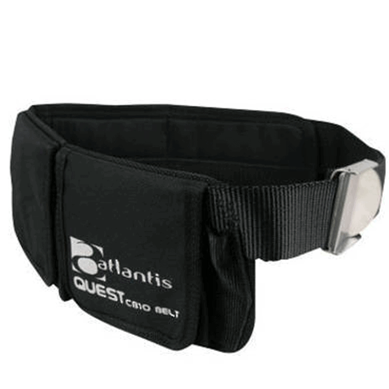 Atlantis weight pocket weight belt with 4 pockets and quick release