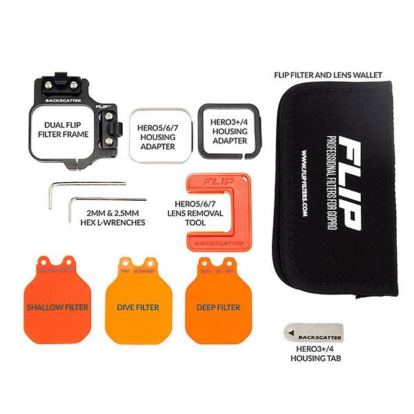 Backscatter Flip 6 GoPro  Filter kit