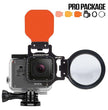 Backscatter Flip 6 Pro for GoPro with Macromate 15+