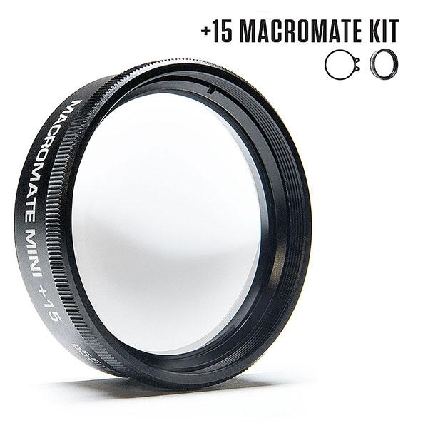 Backscatter Flip 6 Pro for GoPro with Macromate 15+