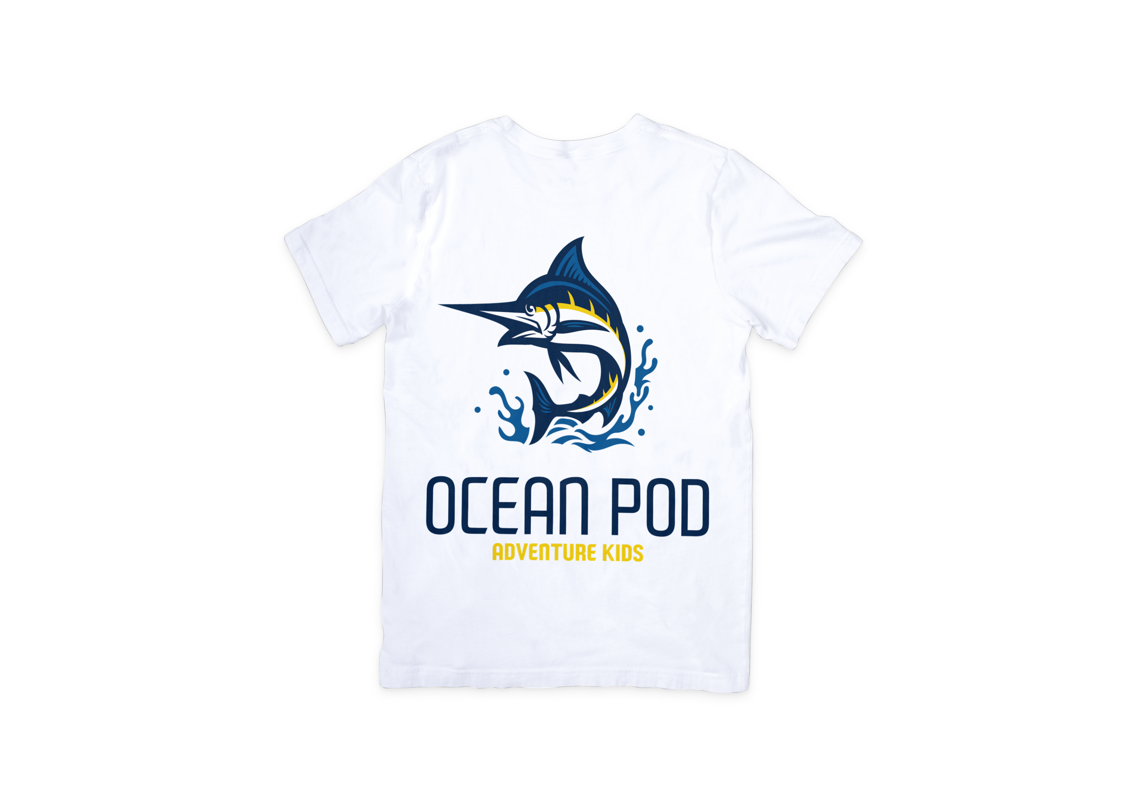 Ocean Pod Kids T-Shirt with Marlin
