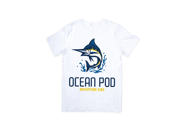 Ocean Pod Kids T-Shirt with Marlin