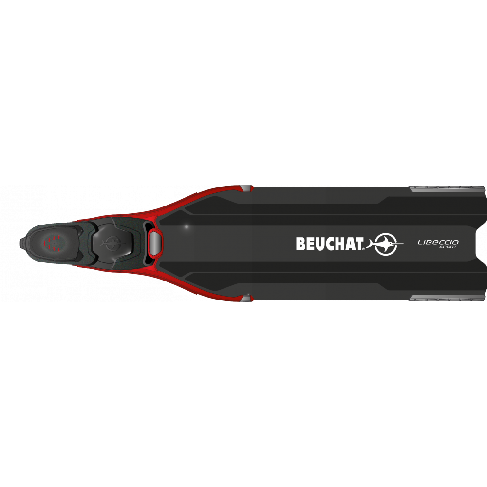 Libeccio Sport Freedive Fin Black/Red