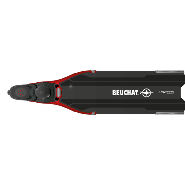 Libeccio Sport Freedive Fin Black/Red