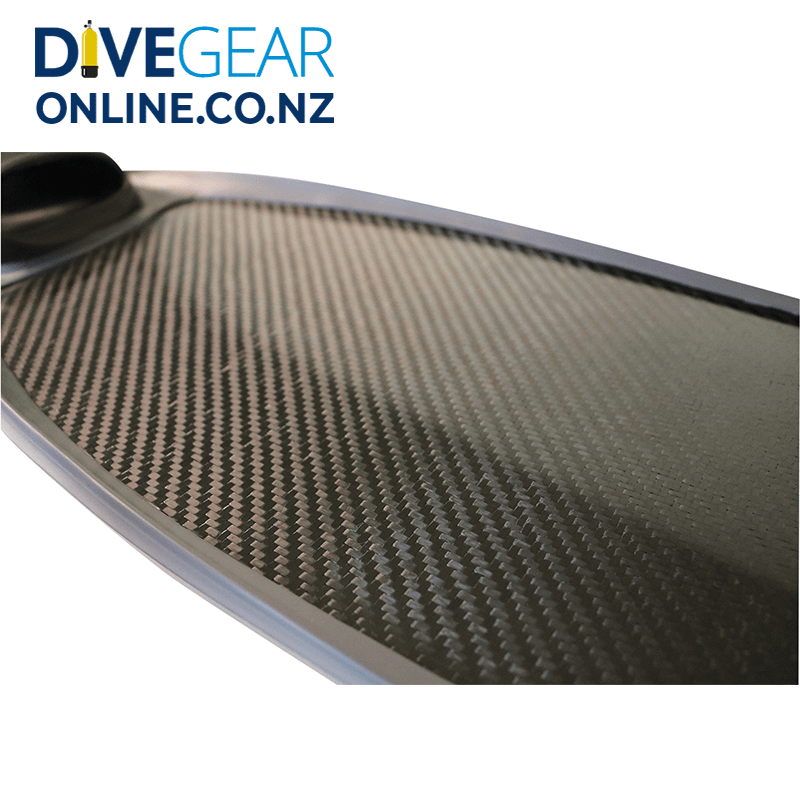 Beuchat Carbone Freediving and Spearfishing fin close up