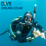 Apeks Scuba Diving Regulator Set XTX50/40 on a diver 
