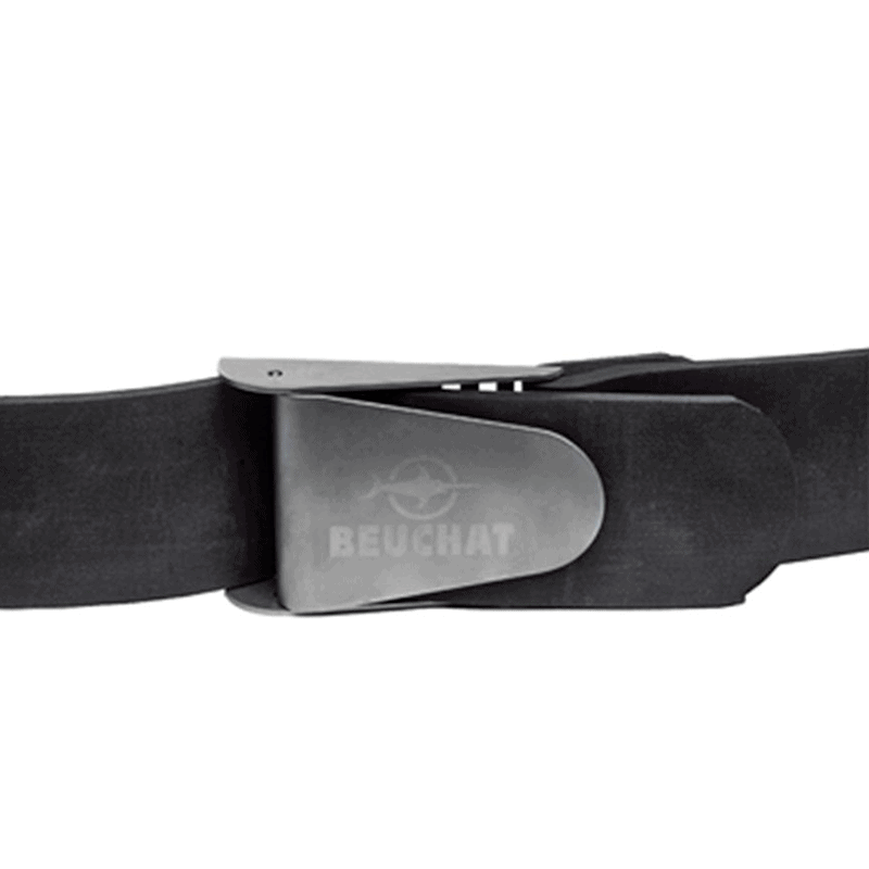 Beuchat Rubber quick release weightbelt for freediving