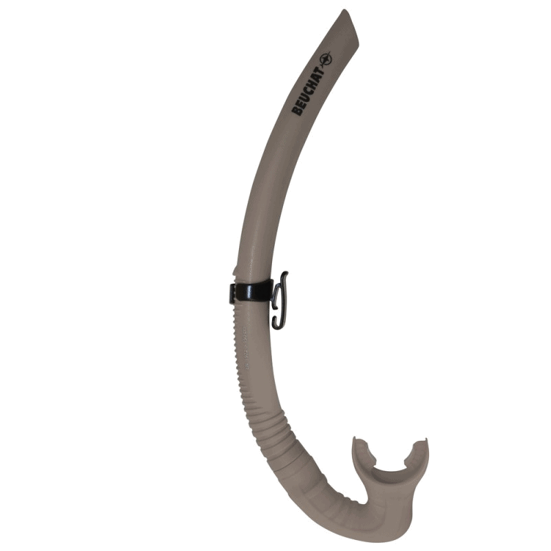 Beuchat Spy snorkel Titanium grey