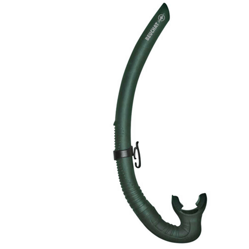 Beuchat Spy Freedive snorkel  in green